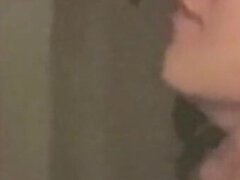 Step Daddy Giving Dirty Deep Throat Cum Swallow Training to Stepdaughter