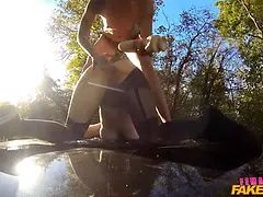 Blondine, Britisk, Give finger, Hd, Slikning, Offentlig, Fisse, Legetøj