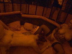 German Pornstar Babe Kira Knight Gets Gangbanged in Swinger Club P1