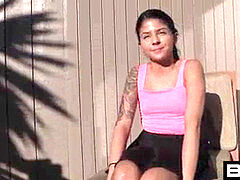 Sadie Pop Enjoys stretching Her gams for shag!