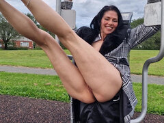 Amatør, Europeisk, Blotting, Milf, Naken, Pissing, Offentlig, Alene