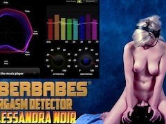 Alessandra Noir undressed takes Sybian 100% Really ORGASMS Science