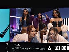 항문, 큰 가슴, 더블 삽입, 페티쉬, 레즈비언, 스트랩, 쓰리섬, 젖가슴