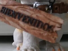 Amatorka, Duży kutas, Para, Latynoska, Mamuśka, Nagi, Punkt widzenia, Hiszpański