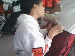 Stor kuk, Svart, Avsugning, Suger