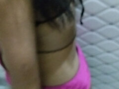 Femelle, Indienne, Mature, Mamelons, Pisser, Chatte, Solo, Nénés