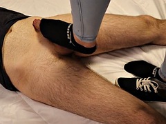 Sadomasochismus, Braunhaarige, Europäisch, Füsse, Weibliche domination, Fetisch, Deutsch, Lingerie