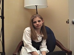 Amatør, Brunette, Mager, Teenager, Bryster