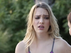 Blondin, Brunett, Hd, Lesbisk