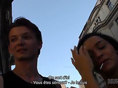 POV reality sex with a Czech teen for cash - Hunt for the hidden cam