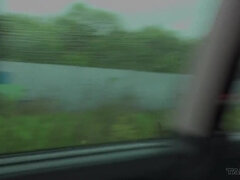 Store pupper, Kukk suging, Brunette, Bil, Dype svelg, Hardcore, Brystvorter, Pupper