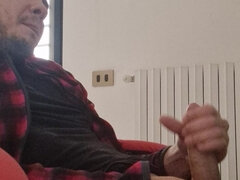 아마추어, 아메리카인, 큰 음경, 사정 샷, 게이, 수음, 혼자