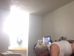 Amateur, Blonde, Sucer une bite, Hd, Interracial