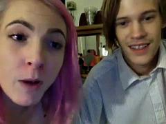 素人, フェラチオ, イく瞬間, 顔射, 手コキする, ハメ撮り, 赤毛, オッパイの