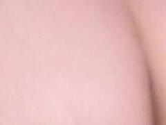 In den arsch, Arsch, Grosser arsch, Braunhaarige, Dildo, Lingerie, Masturbation, Solo