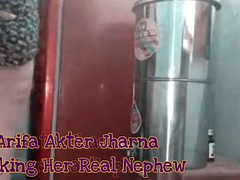 Bengali Narayanganj Shameless Aunty Fuck With Her Nephew 3