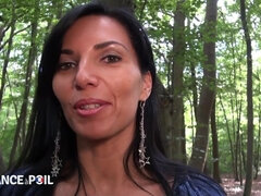 Brunette brune, Dingue, Hard, Mère que j'aimerais baiser, Petite femme, Chatte, Chevaucher, Rugueux