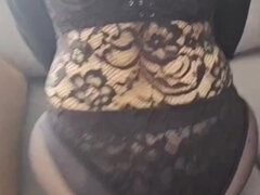 Samling, Lingerie, Ældre kvinde, Solo