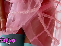 Lingerie, Masturbation, Zierlich, Rasiert, Dürr, Solo, Jungendliche (18+), Titten