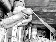 Amador amadora, Jato de porra, Masturbação, Ao ar livre cartaz de rua outdoor, Pênis, Solo chão