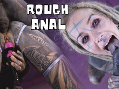Tattoo Pierced Alt Girl Gives Sloppy BJ and Gets Anal Fucked