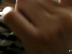 Closeup, Estremo, Massaggio, Pubblico, Solo