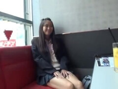 Japanese chick in Exclusive Small Tits JAV video ever seen