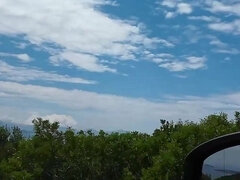 Amatör, Bil, Sammanställning, Europeisk, Milf, Utomhus, Kissar, Pov