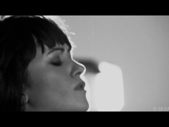 Negroa, Botas, Consolo, Vestido, Francêsa, Lésbica, Calcinha, Correia