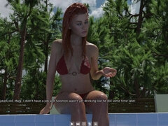 My Dorm 141 - the Topless Pool (birthday) Patty Part 8