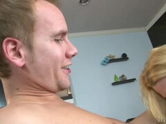 Grote mammen, Blond, Sperma shot, Diep in de keel, Hd, Moeder die ik wil neuken