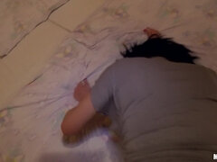 Perse, Iso perse, Suihinotto, Ruskeahiuksinen, Kyrpä, Rankka, Luonnolliset tissit, Näkökulma pov