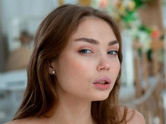 Brunette, Give finger, Gaping, Håndjob, Onani, Barberet, Solo, Bryster