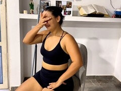 Latina milf, culo grande latina, comida