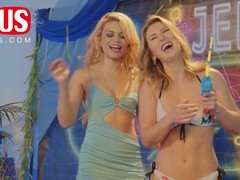 Americano, Giochi, Lesbica, Piccola, Figa, Calze