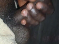 Africain, Noire, Fait maison, Masturbation, Solo