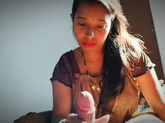 Πίπα, Μελαχροινή, Γυμνό αρσενικό, Ζευγάρι, Πρωτη φορα, Σπιτικό, Ινδιάνος, Ώριμη