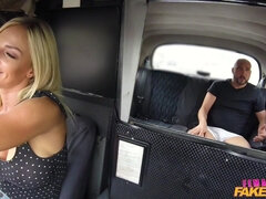 Backseat cock riding with Nathaly Cherie