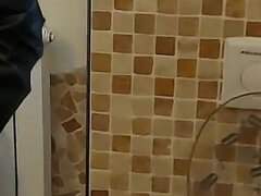 Miss Alessa Milano Feeding From Toilet Part 1