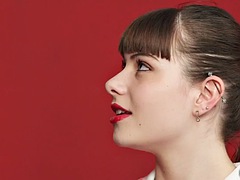 Bebê, Peitos grandes, Britânico, Ela vestida ele nu, Vestidas, Europeu, Mulher dominante, Fetiche