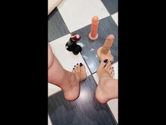Amateur, Arabe, Gode, Fétiche des pieds, Mère que j'aimerais baiser, Chatte, Rousse roux, Solo