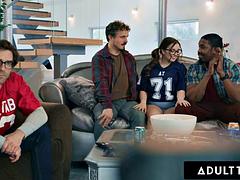 Stor pik, Sort, Fanget, Dobbelt penetration, Komme på ansigtet, Fetish, Håndjob, Realitet