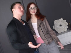 Duży tyłek, Duży kutas, Obciąganie, Styl na pieska, Naturalne cycki, Rudowłosa, Nastolatki, Cycki