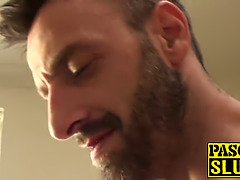 Smoking hot MILF Amy enjoys every second of a rough pounding