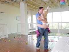 Blondin, Avsugning, Söt, Hd, Liten och nätt, Fitta, Rider, Tonåring