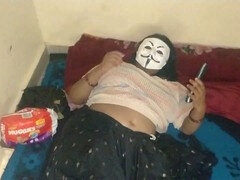 Kukk suging, Par, Sperm skott, Maske