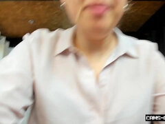 Amatéři, Brunetka, Masturbace, Kancelář, Realita, Sólo, Hračky