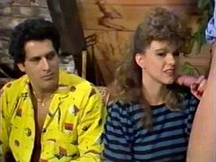 Blond, Kukk suging, Brunette, Sperm skott, Gruppe, Hardcore, Slikking, Vintage