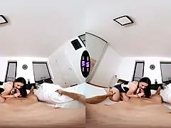 Vivien takes in throat, forearms, and pussy u2013 tmwvrnet