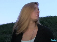 아마추어, 금발의, 오랄섹스, 야외의, 셀카, 삼키다